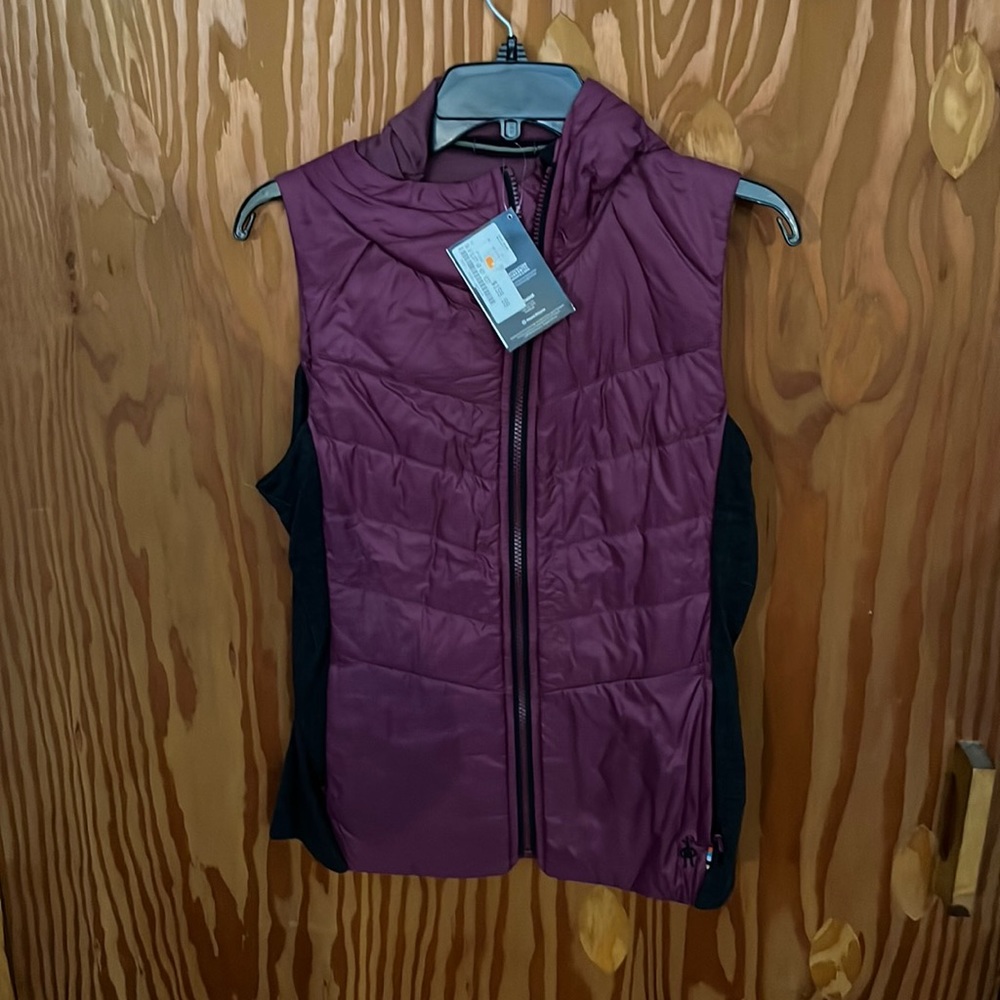 Smart wool hooded vest